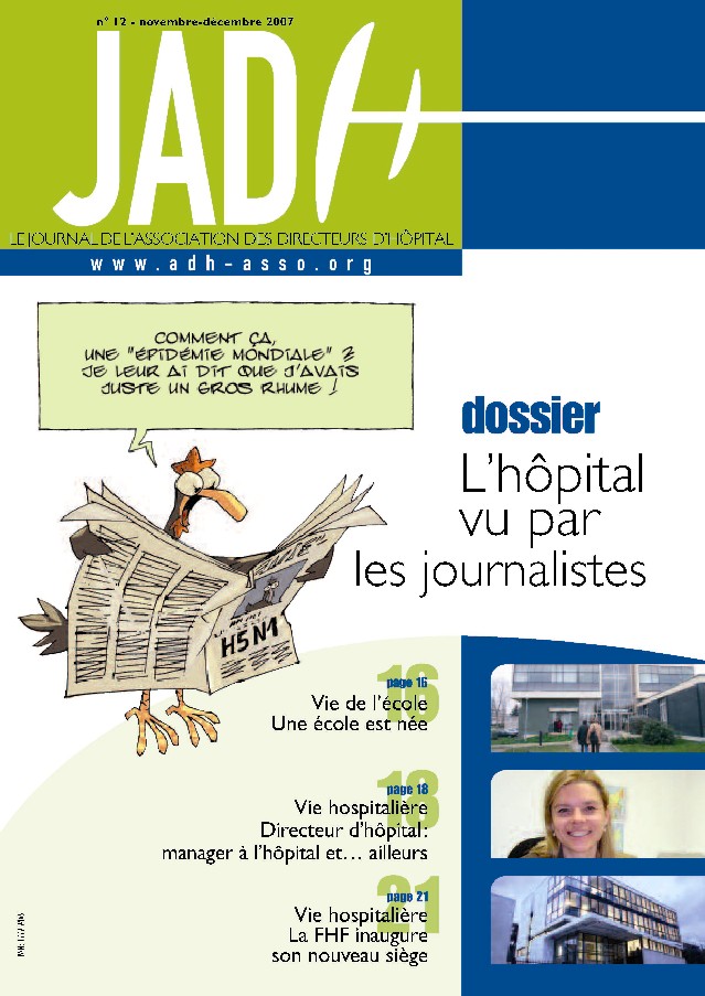 JADH 12 – novembre/décembre 2007