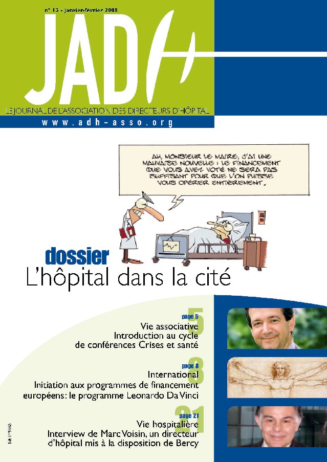 JADH 13 – janvier/février 2008