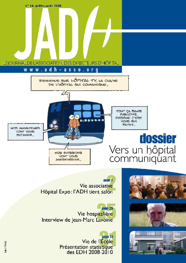 JADH 16 – juillet/août 2008