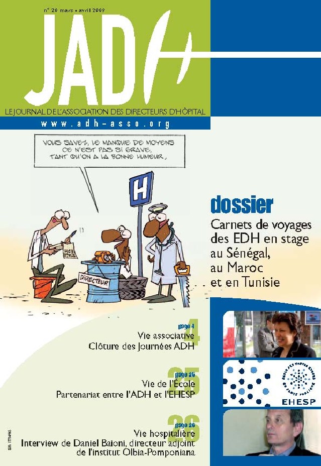 JADH 20- mars/avril 2009