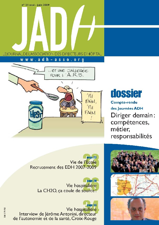 JADH 21 – mai/juin 2009