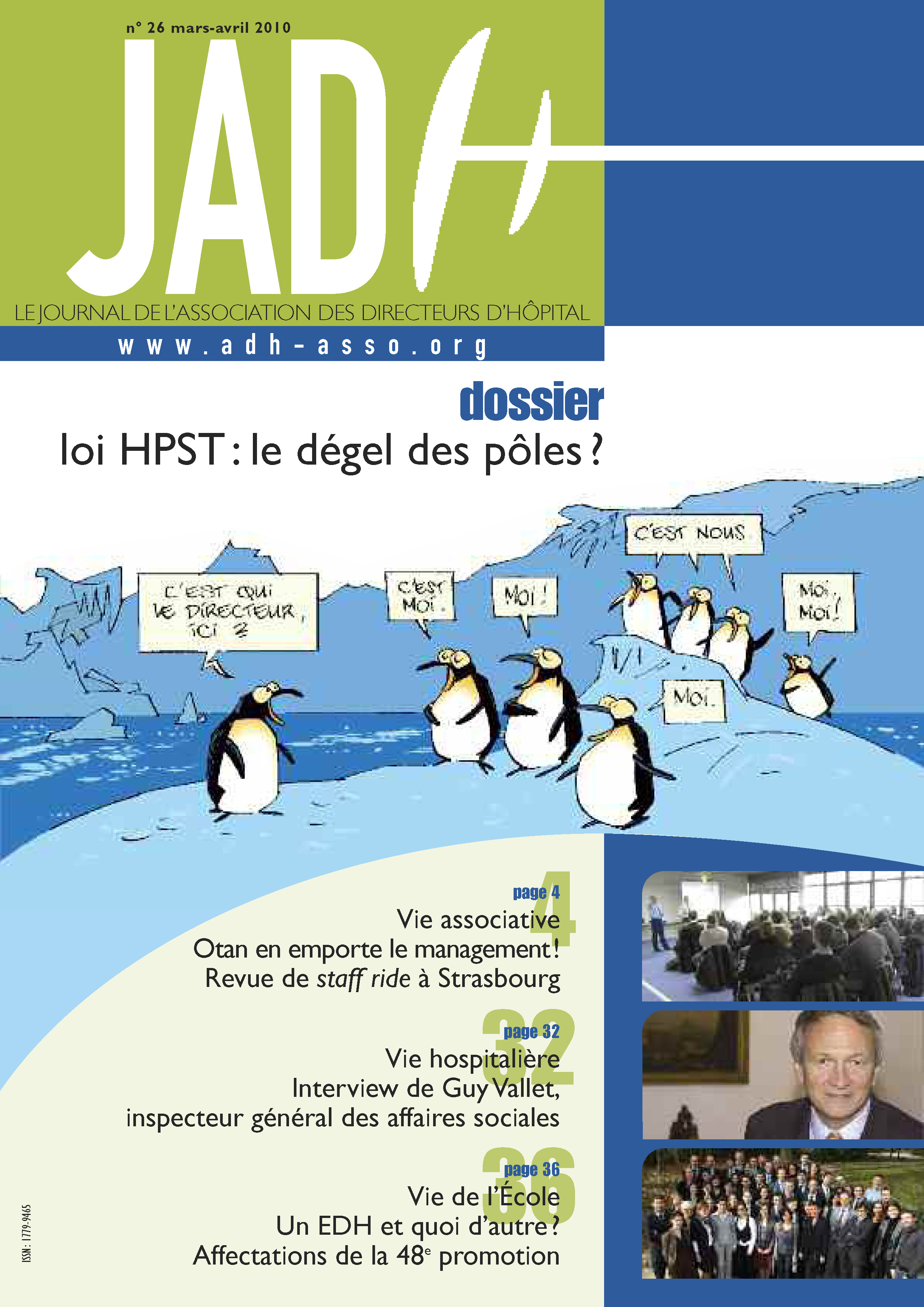 JADH 26 – mars/avril 2010