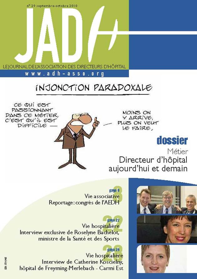 JADH 29 – septembre/octobre 2010