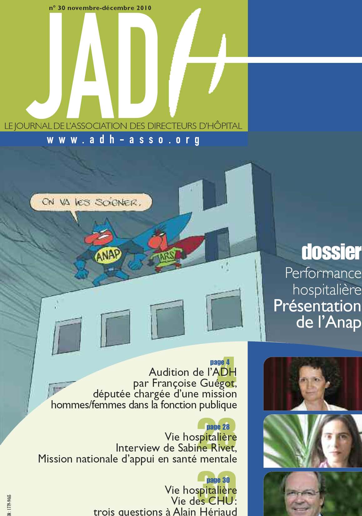 JADH 30 – novembre/décembre 2010