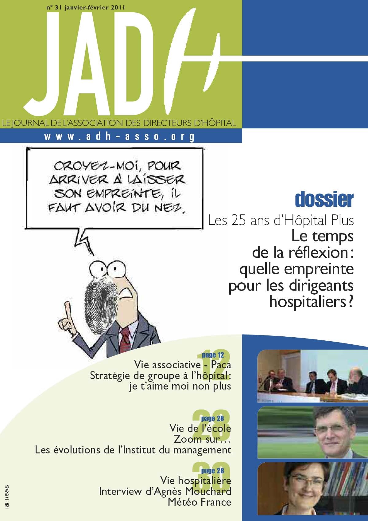 JADH 31 – janvier/février 2011