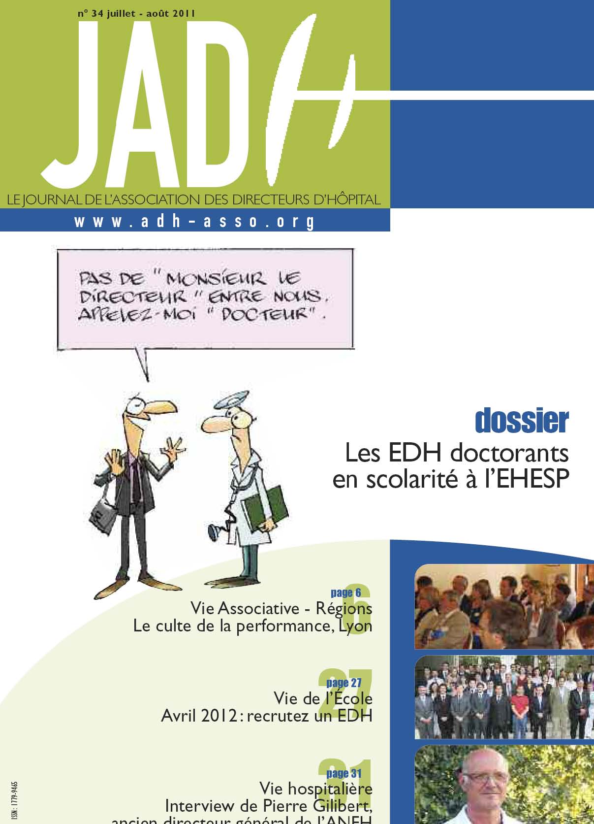 JADH 34 – juillet/août 2011