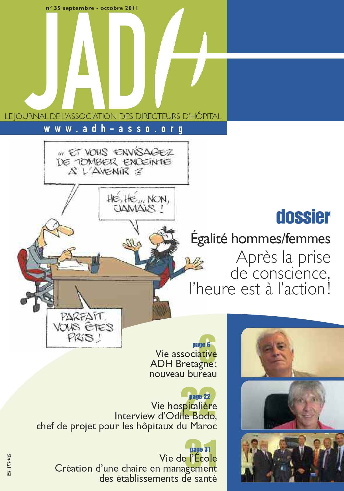 JADH 35 – septembre/octobre 2011