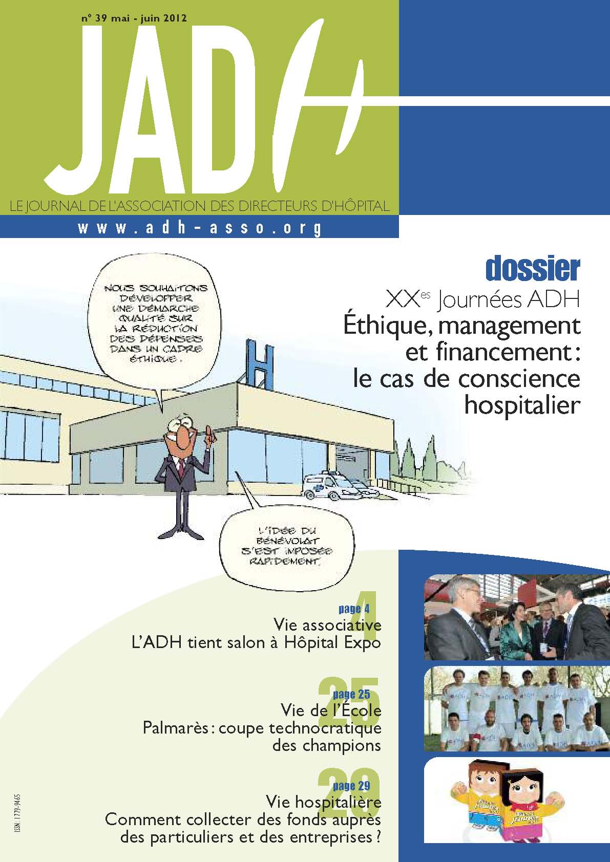 JADH 39 – mai/juin 2012