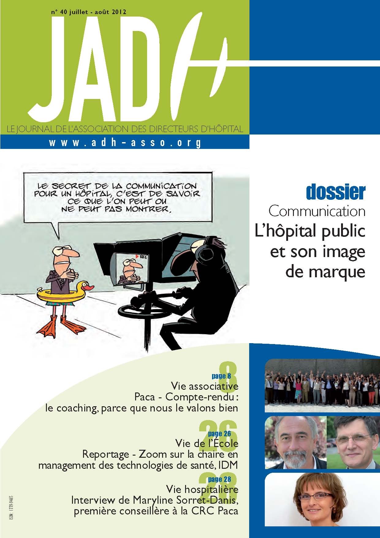 JADH 40 – juillet/août 2012
