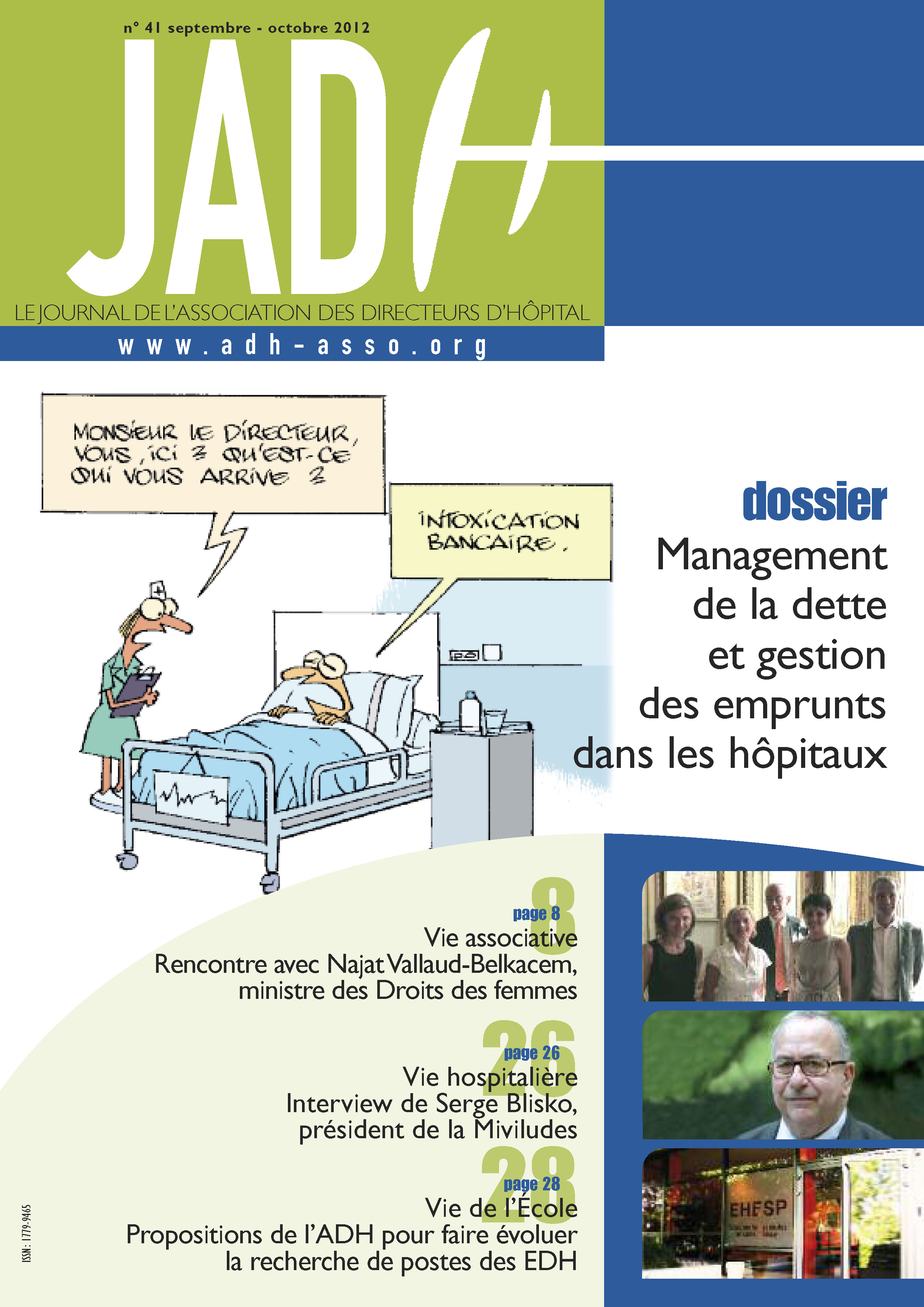 JADH 41 – septembre/octobre 2012