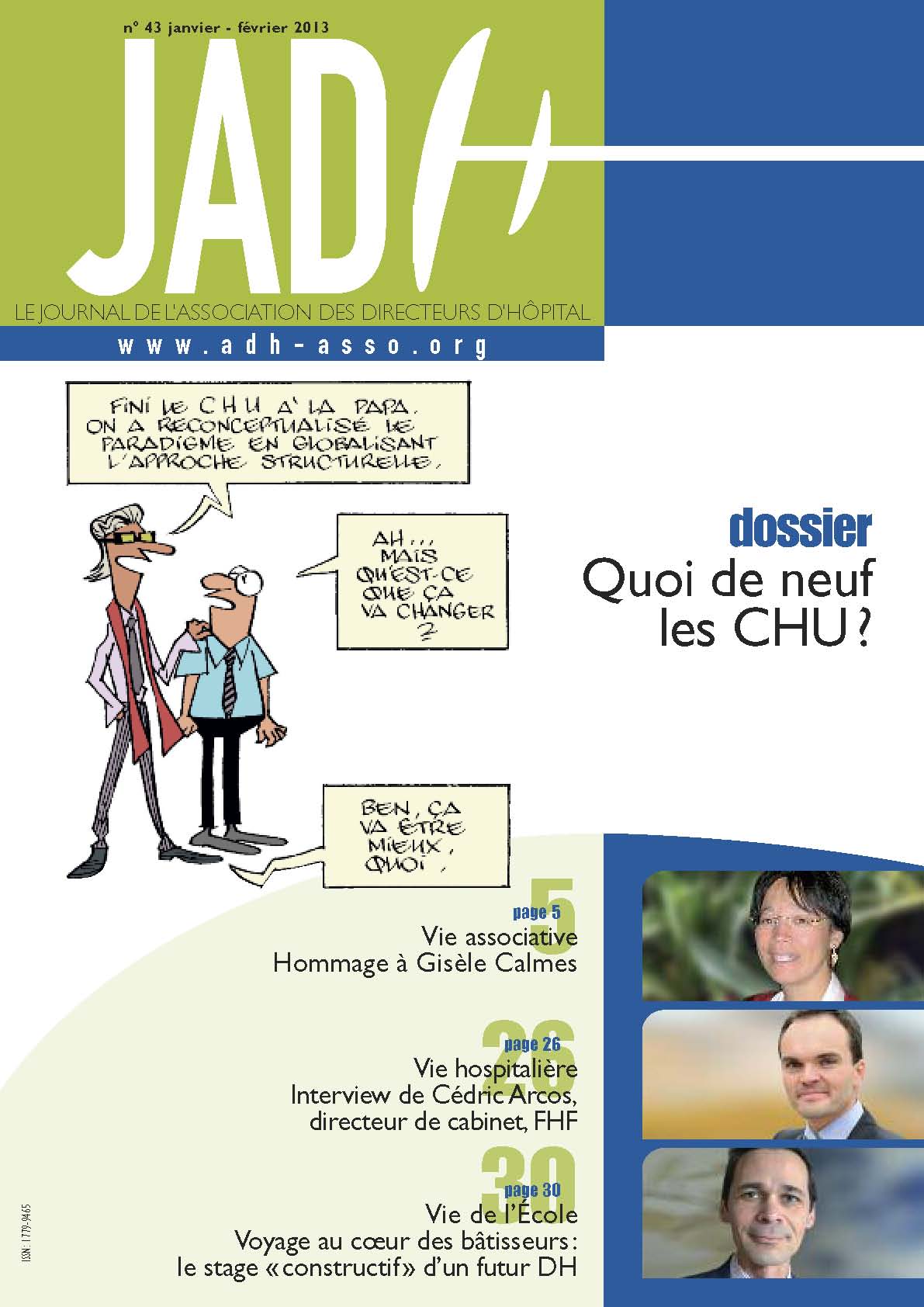 JADH 43 – janvier/février 2013