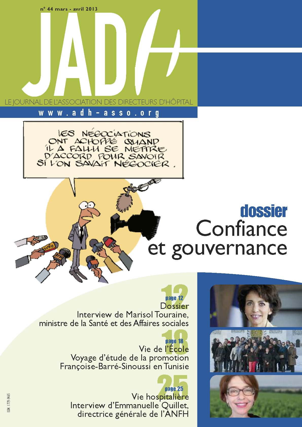 JADH 44 – mars/avril 2013