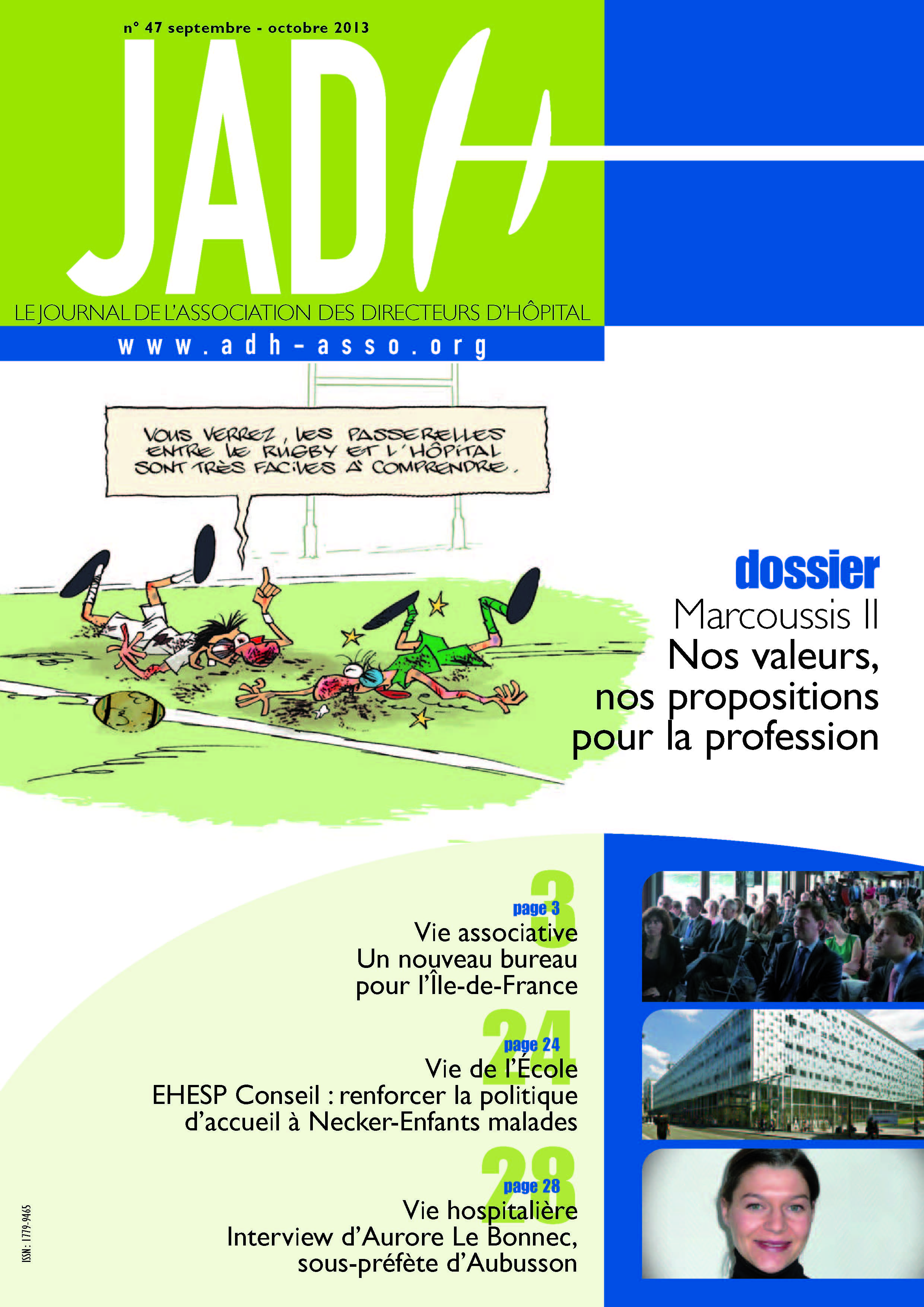 JADH 47 – septembre/octobre 2013