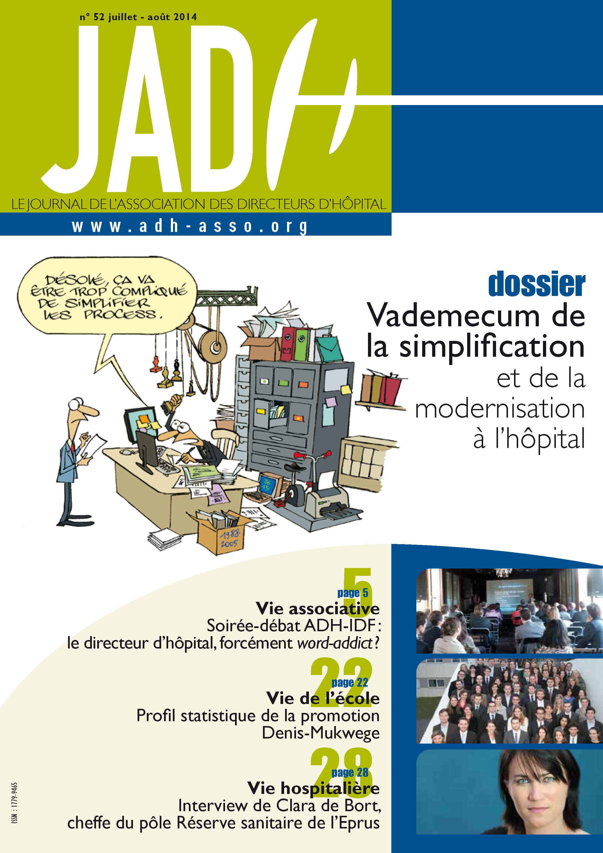 JADH 52 – juillet/août 2014