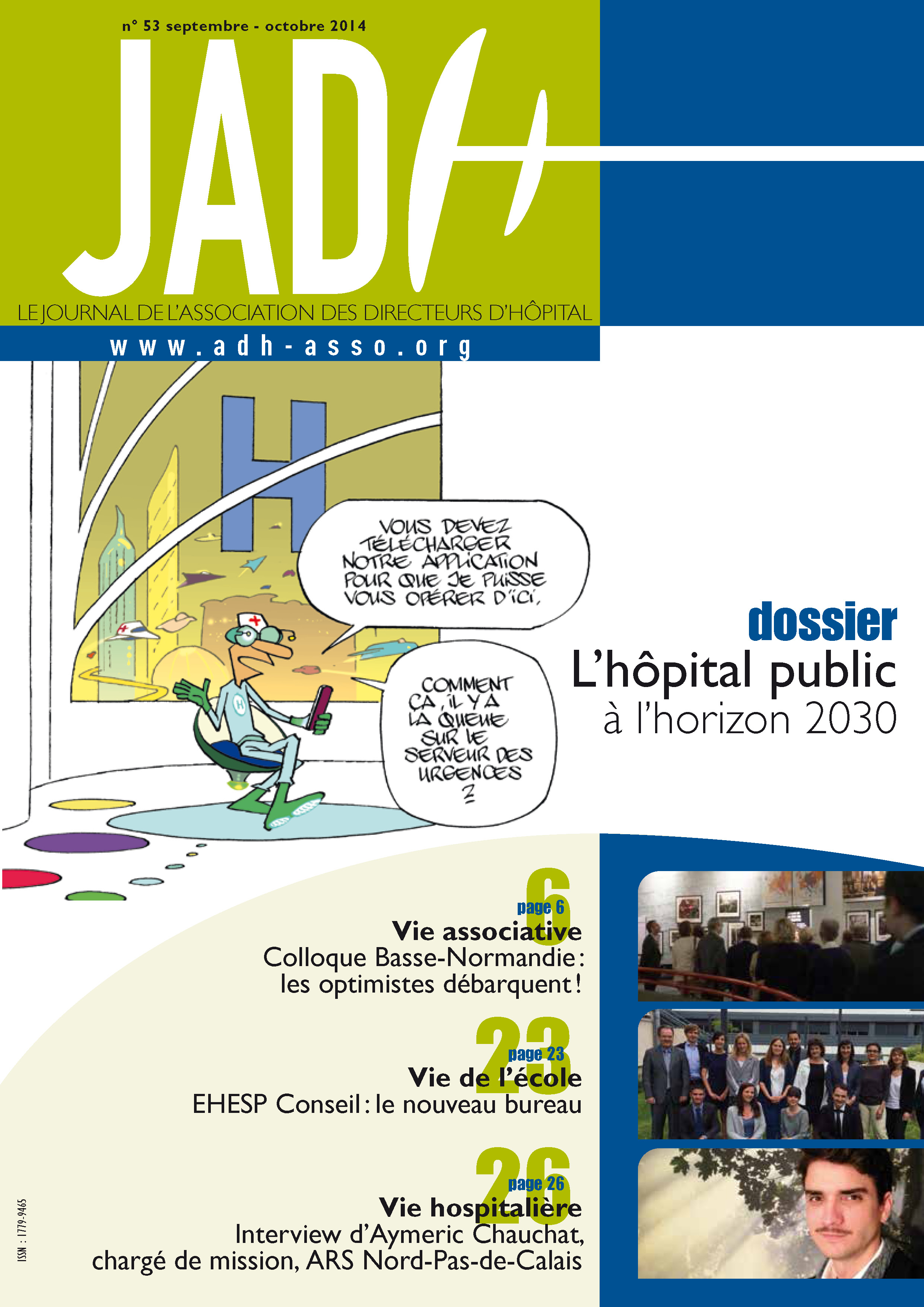 JADH 53 – septembre/octobre 2014