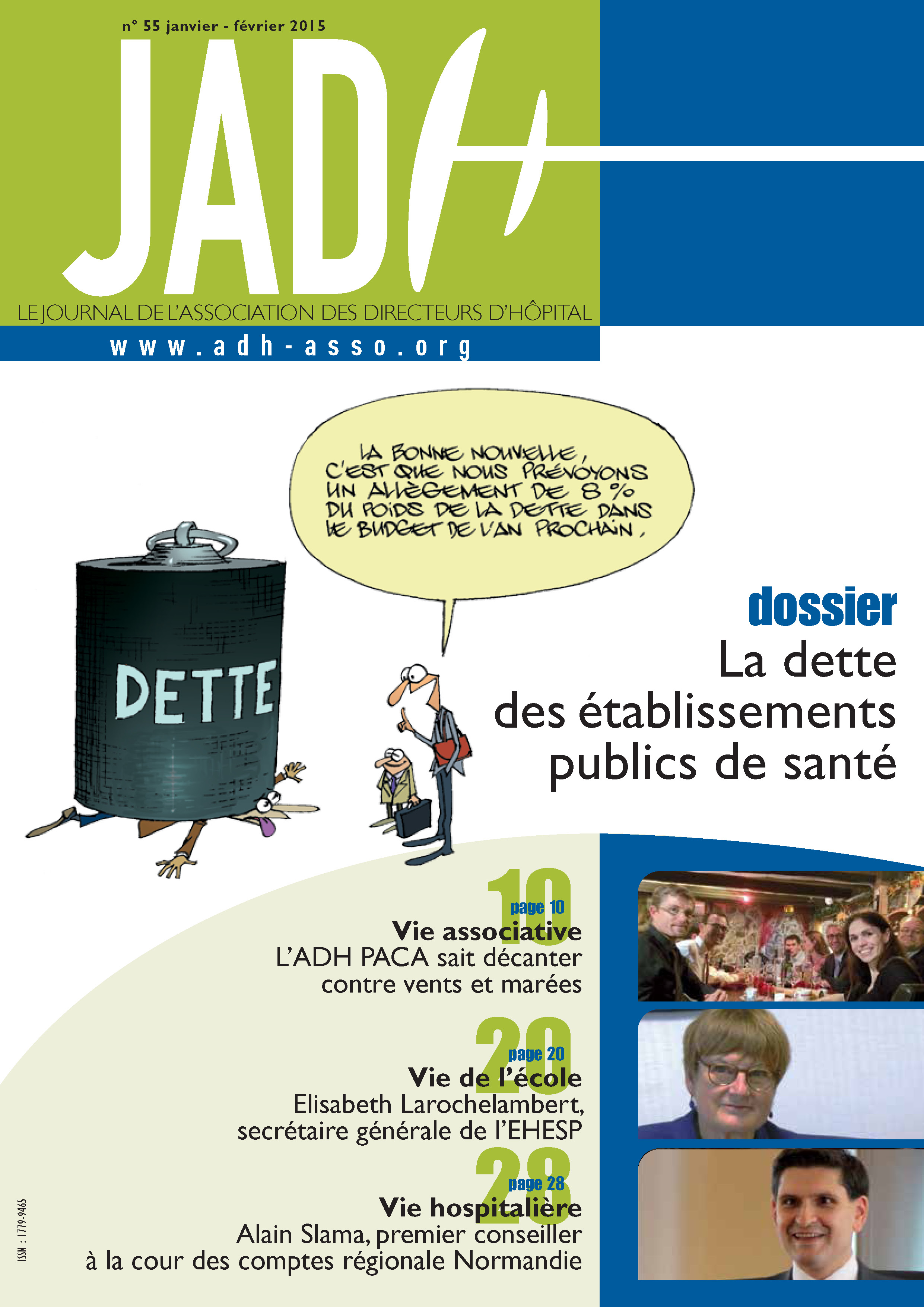 JADH 55 – janvier/février 2015