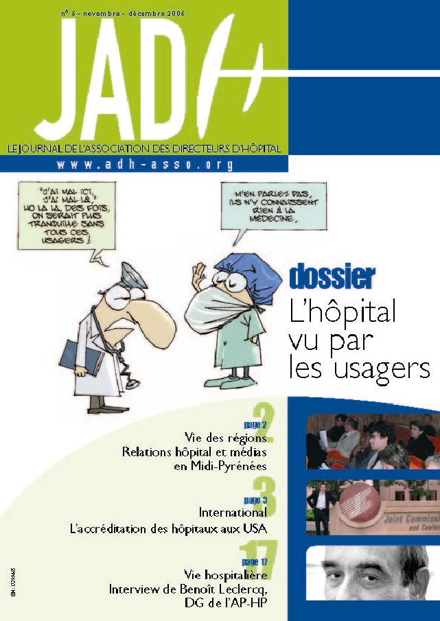 JADH 6 – novembre/décembre 2006