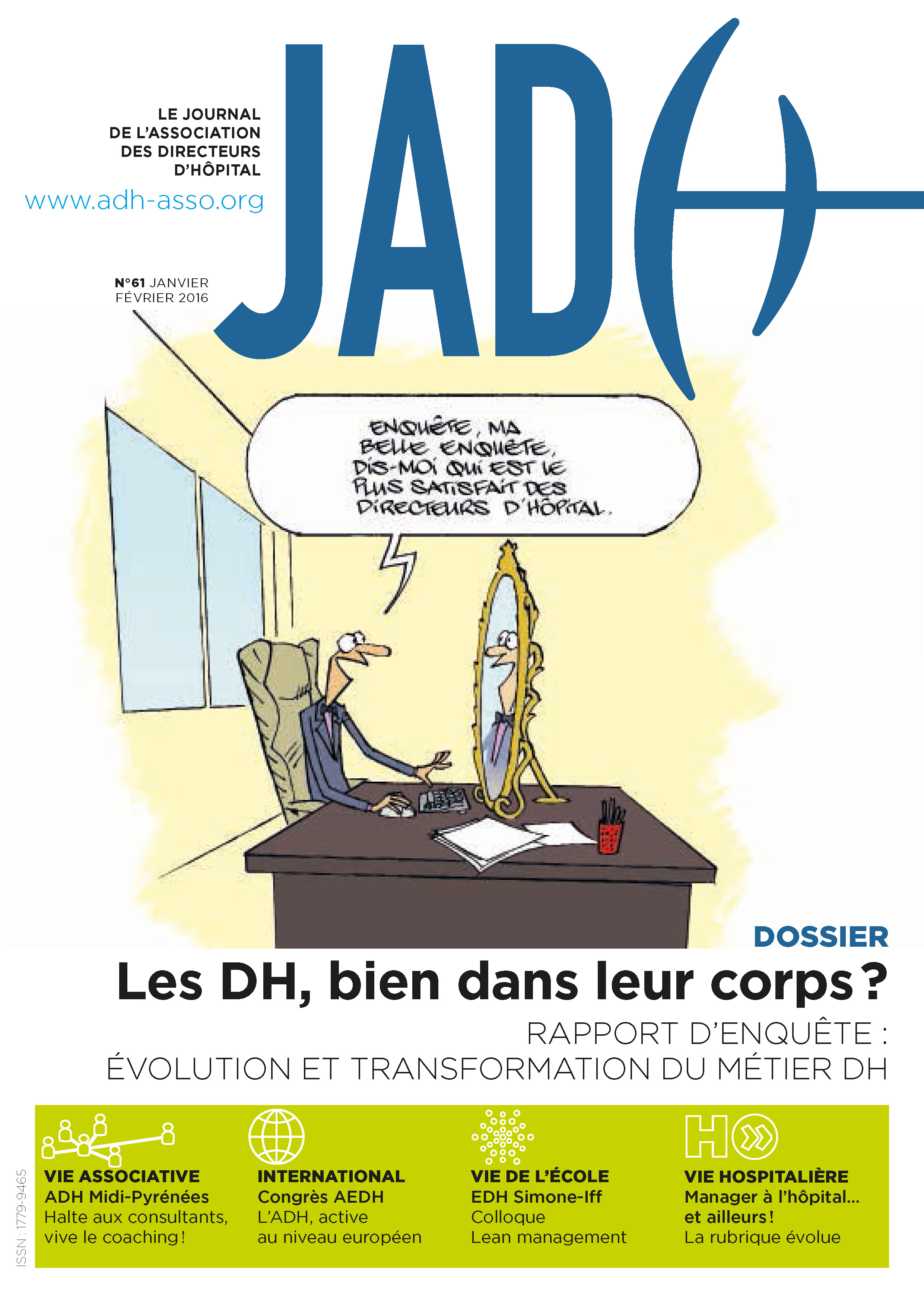 JADH 61 – janvier/février 2016