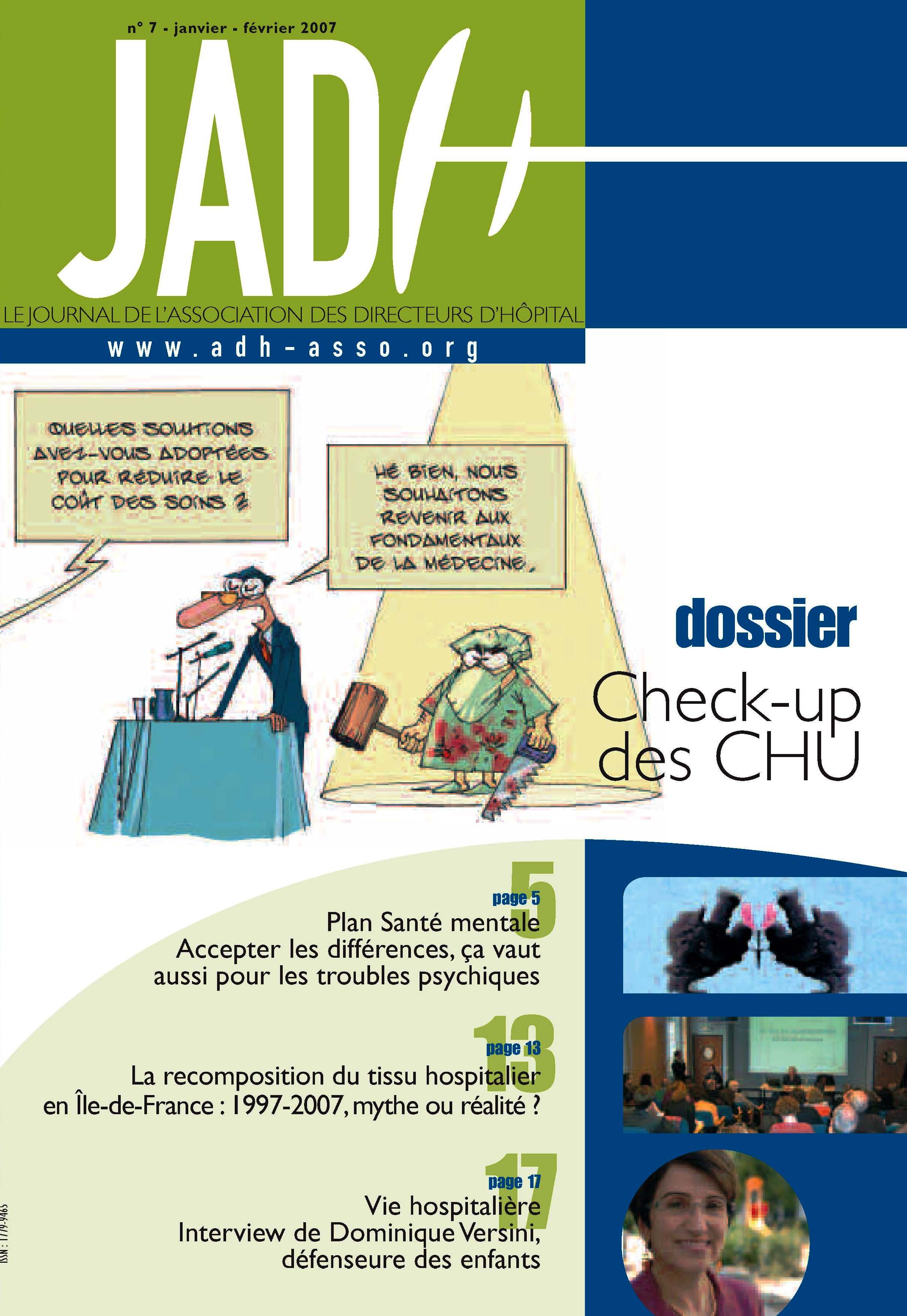 JADH 7 – janvier/février 2007