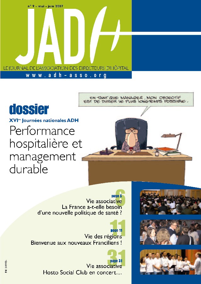 JADH 9 – mai/juin 2007