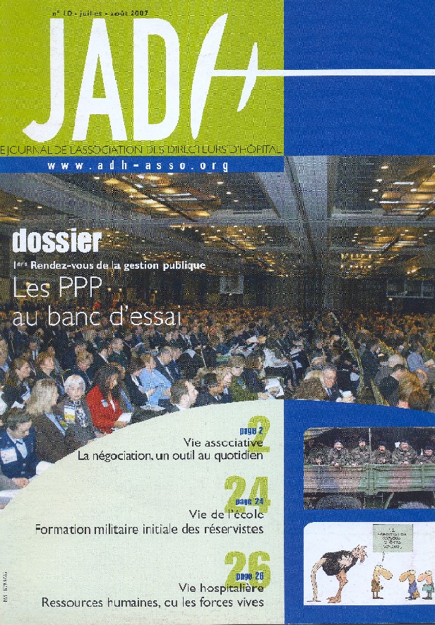 JADH 10 – juillet/août 2007