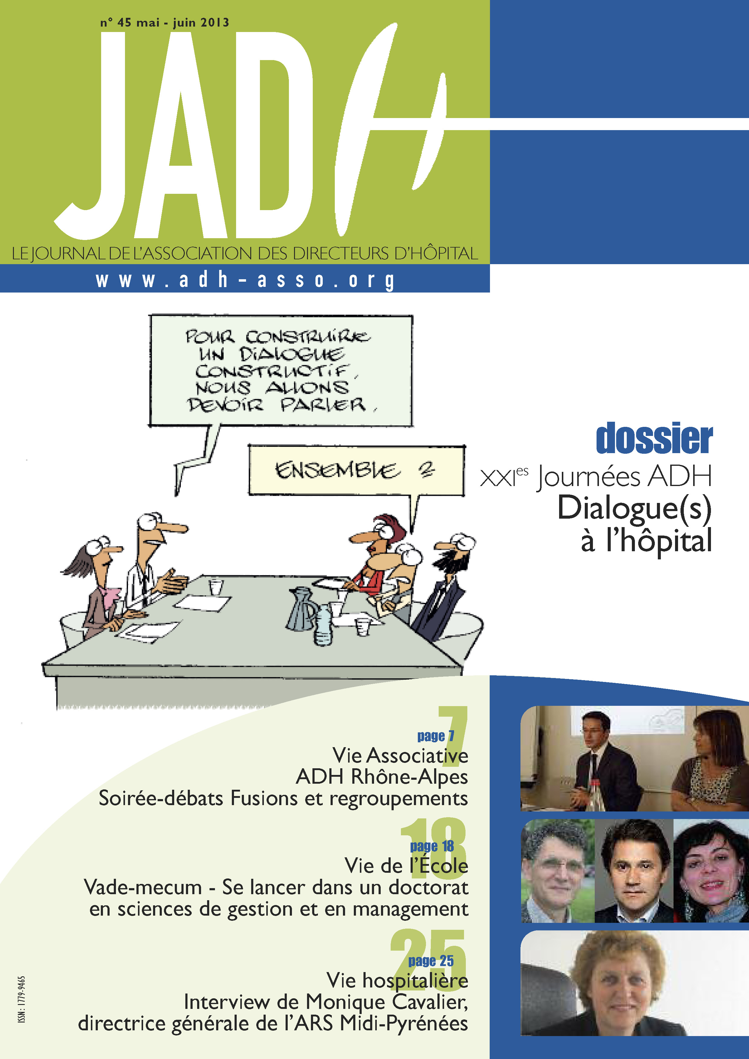 JADH 45 – mai/juin 2013