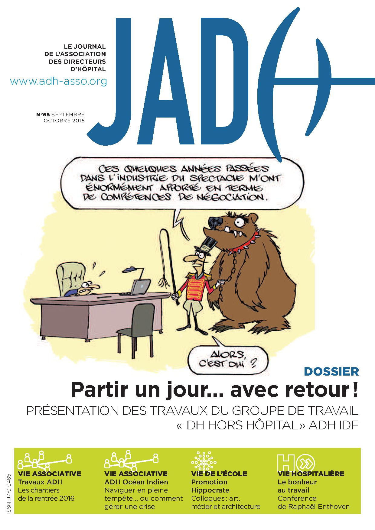 JADH 65 – septembre/octobre2016