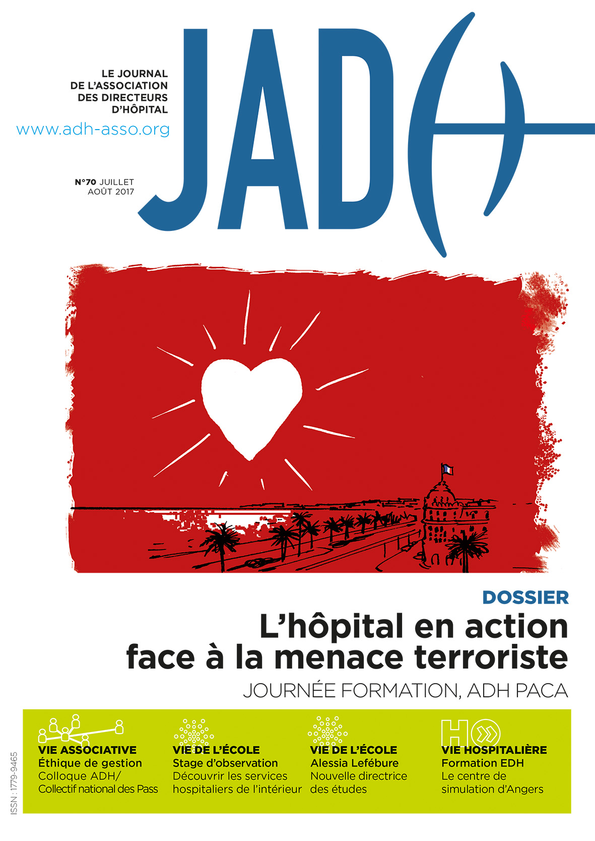 JADH 70 – juillet/août 2017