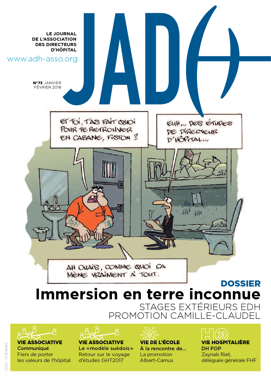 JADH 73 – janvier/février 2018