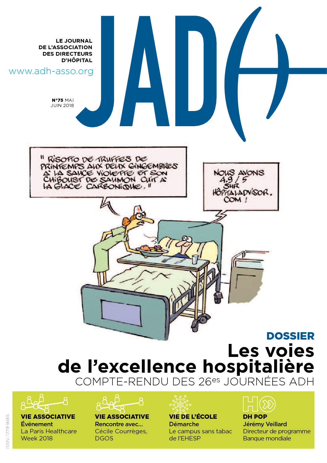 JADH 75 – mai/juin 2018