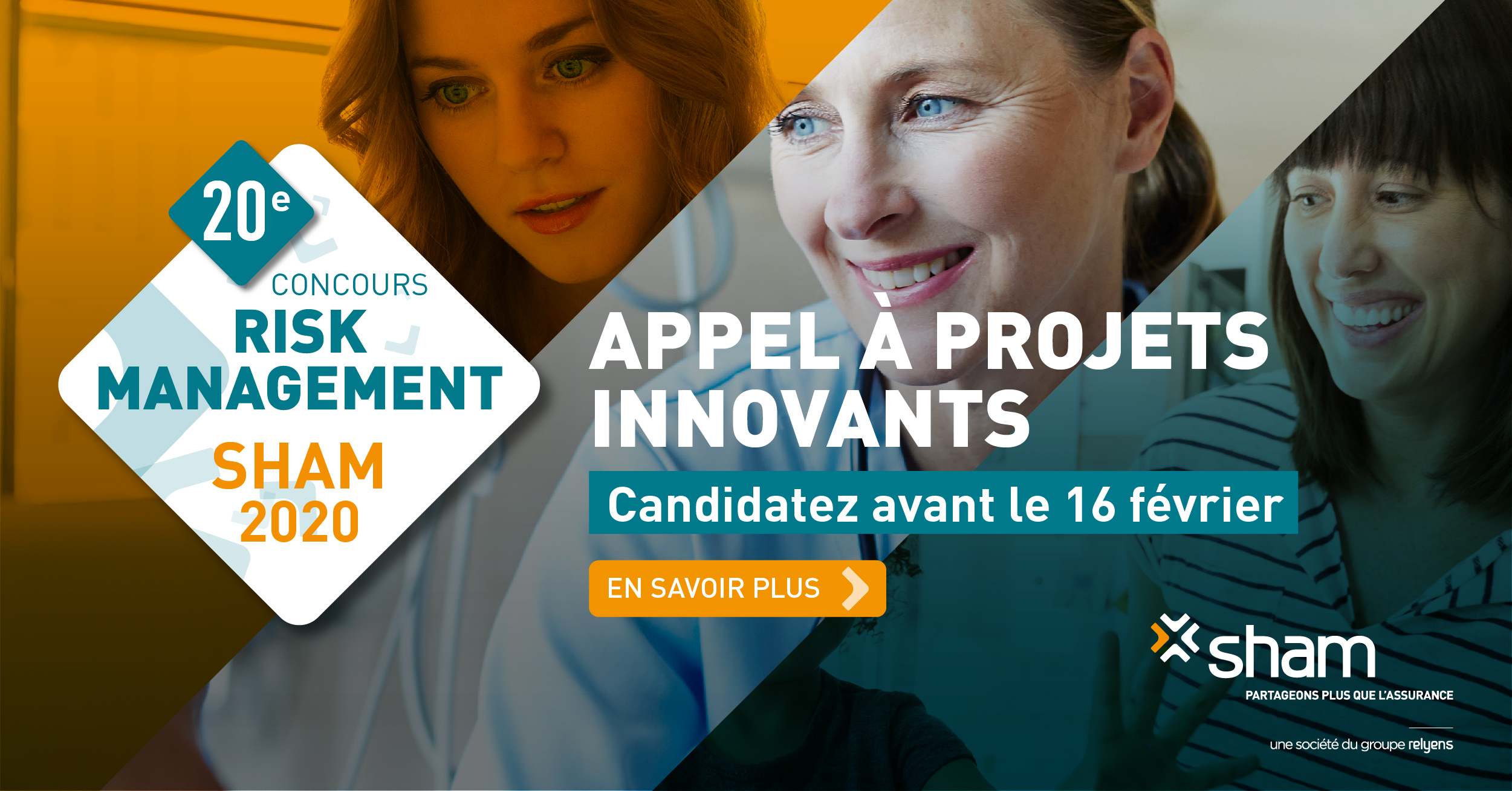 Concours Risk Management Sham 2020 – Appel à projets innovants