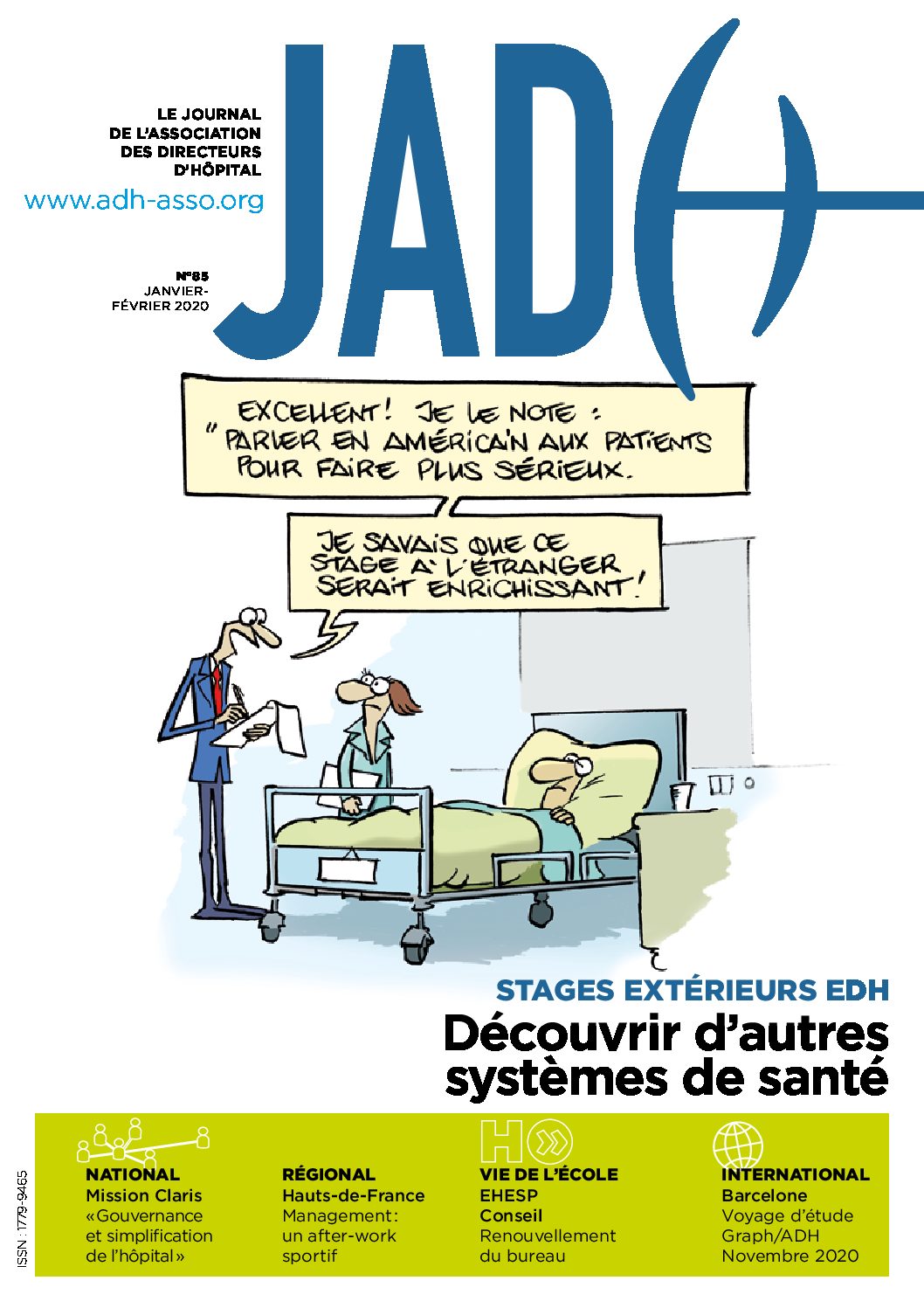 JADH 85 – janvier/février 2020