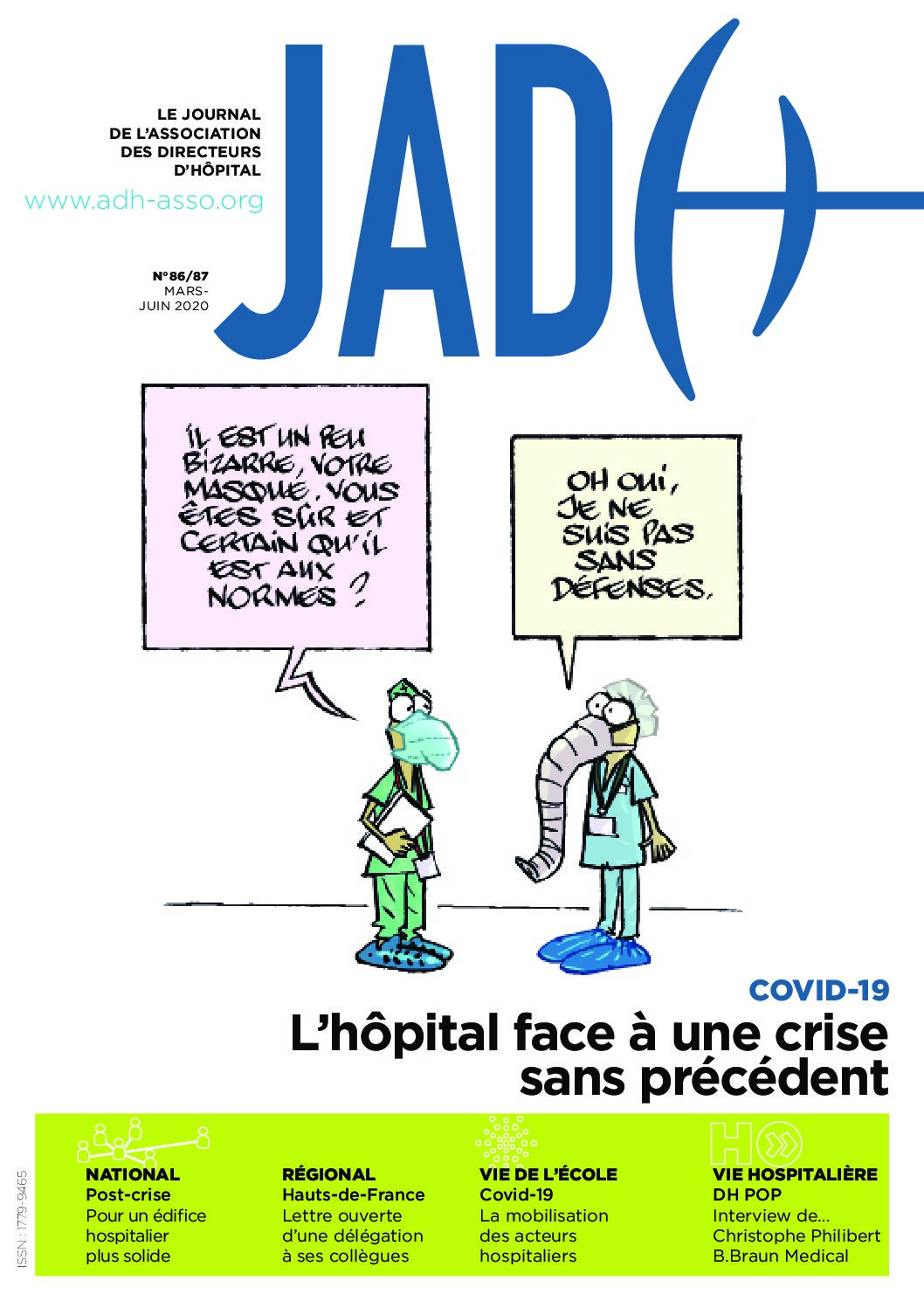 JADH 86 – mars/juin 2020