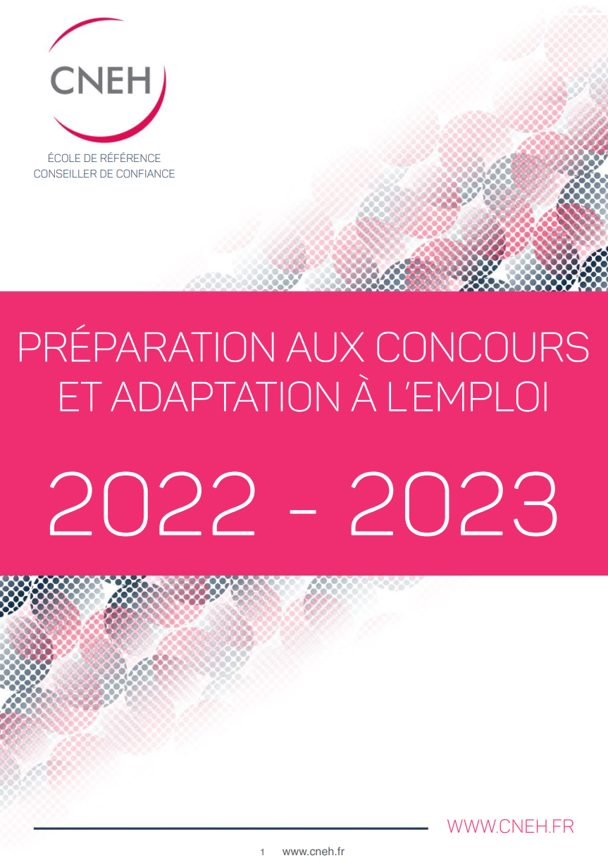 CNEH – Découvrir le catalogue 2022