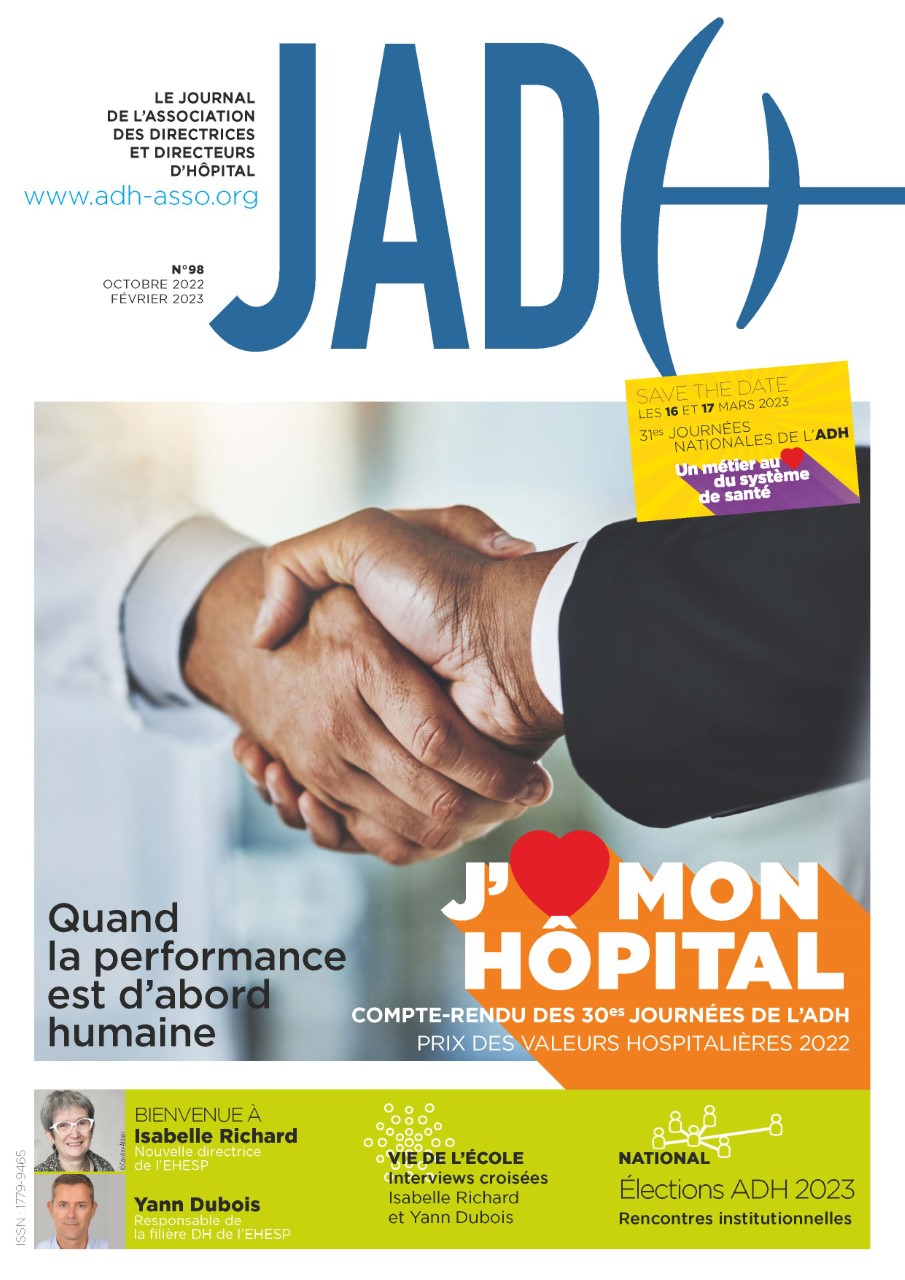 JADH 98 Octobre 2022/Février 2023