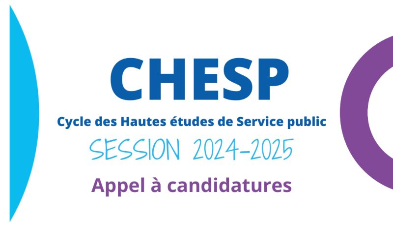 DH : Appel à candidatures pour le CHESP