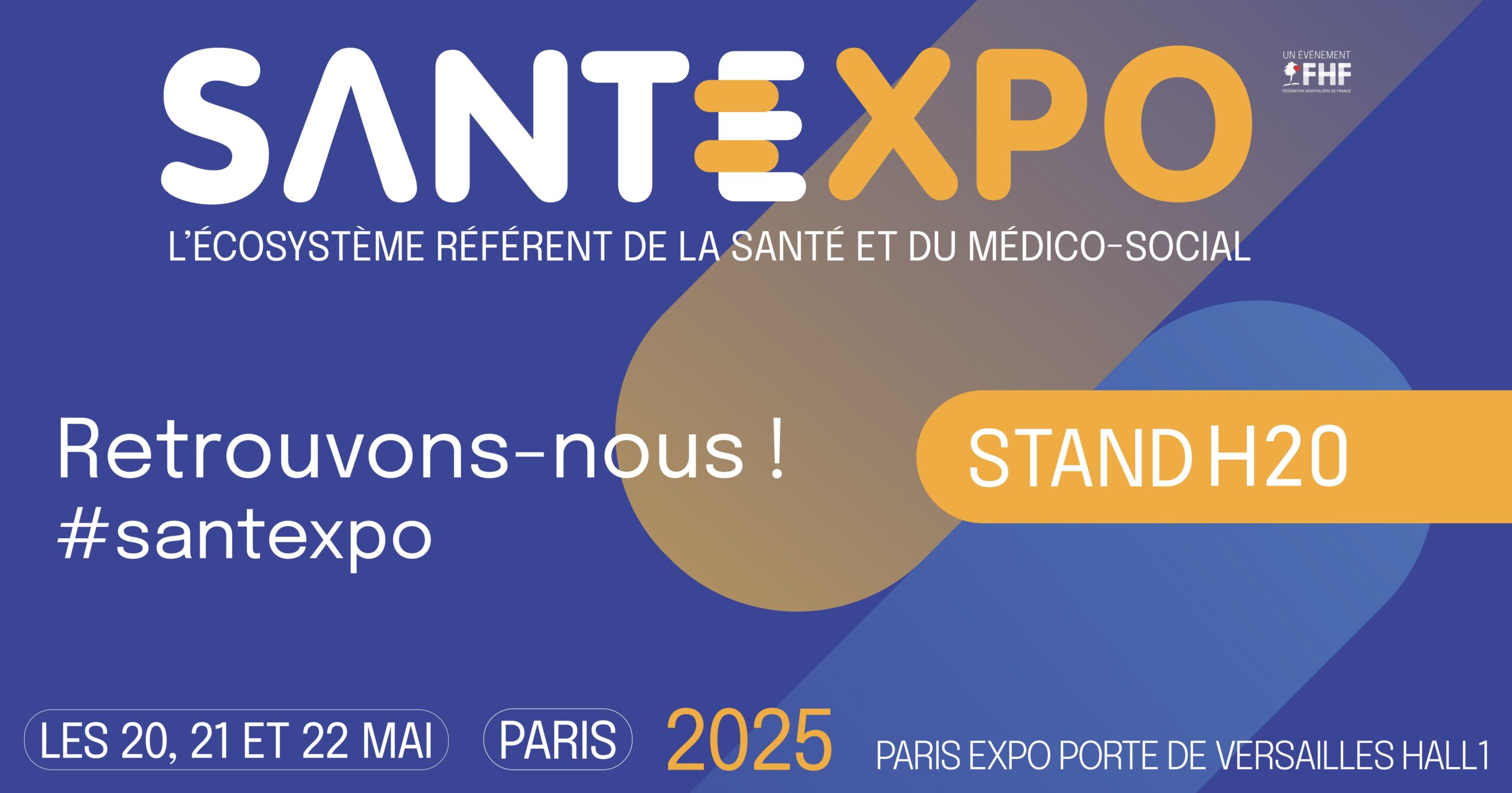 J-7 #SantExpo2025 | L’ADH vous donne rendez-vous sur son stand H20 !