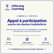 Appel à participation «&nbsp;L’Amphi à l’Hôpital&nbsp;» Université Paris Dauphine – PARIS SCIENCES & LETTRES
